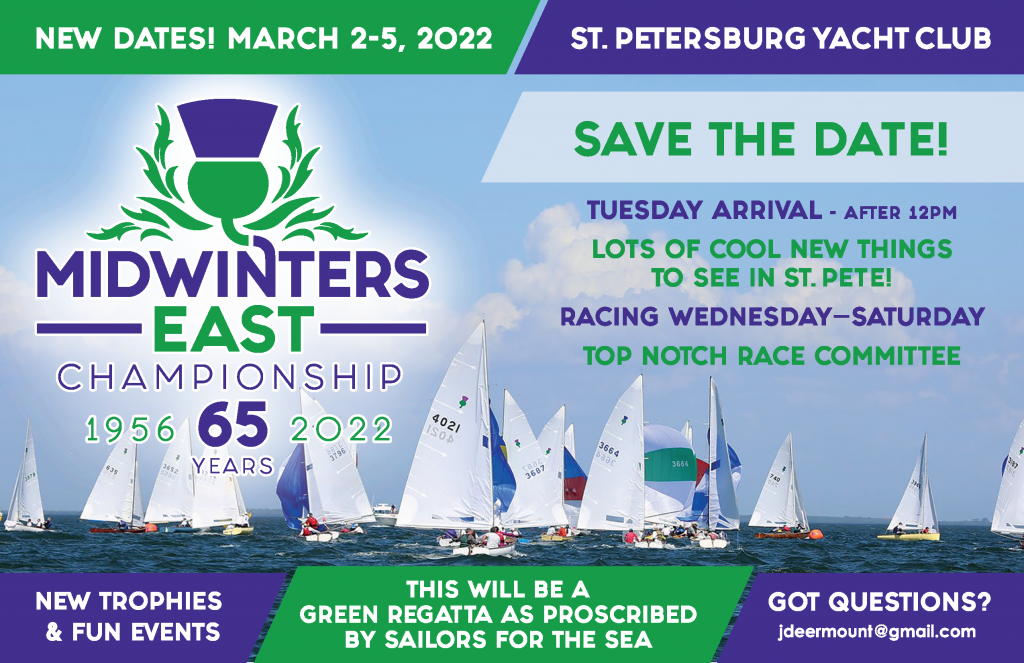Thistle Midwinters East 2022 Save the Date announcement