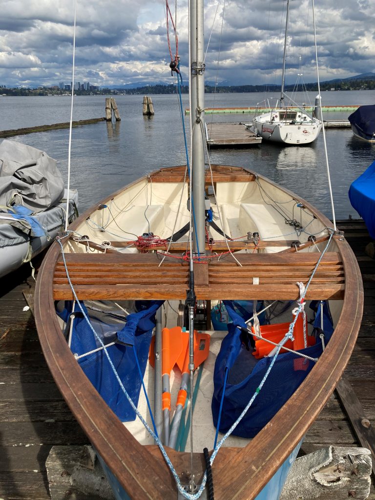 thistle class sailboat